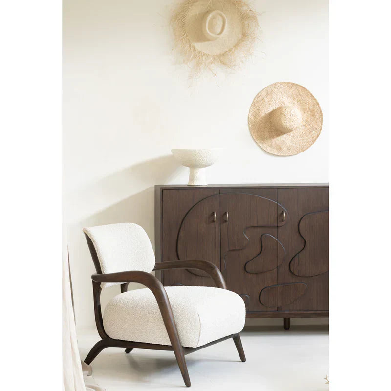 Poltrona Alba Oak Armchair