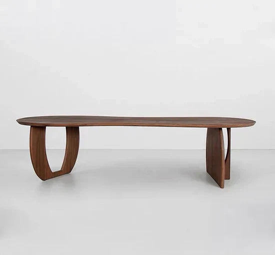 'Silent Wind' Walnut Dining Set