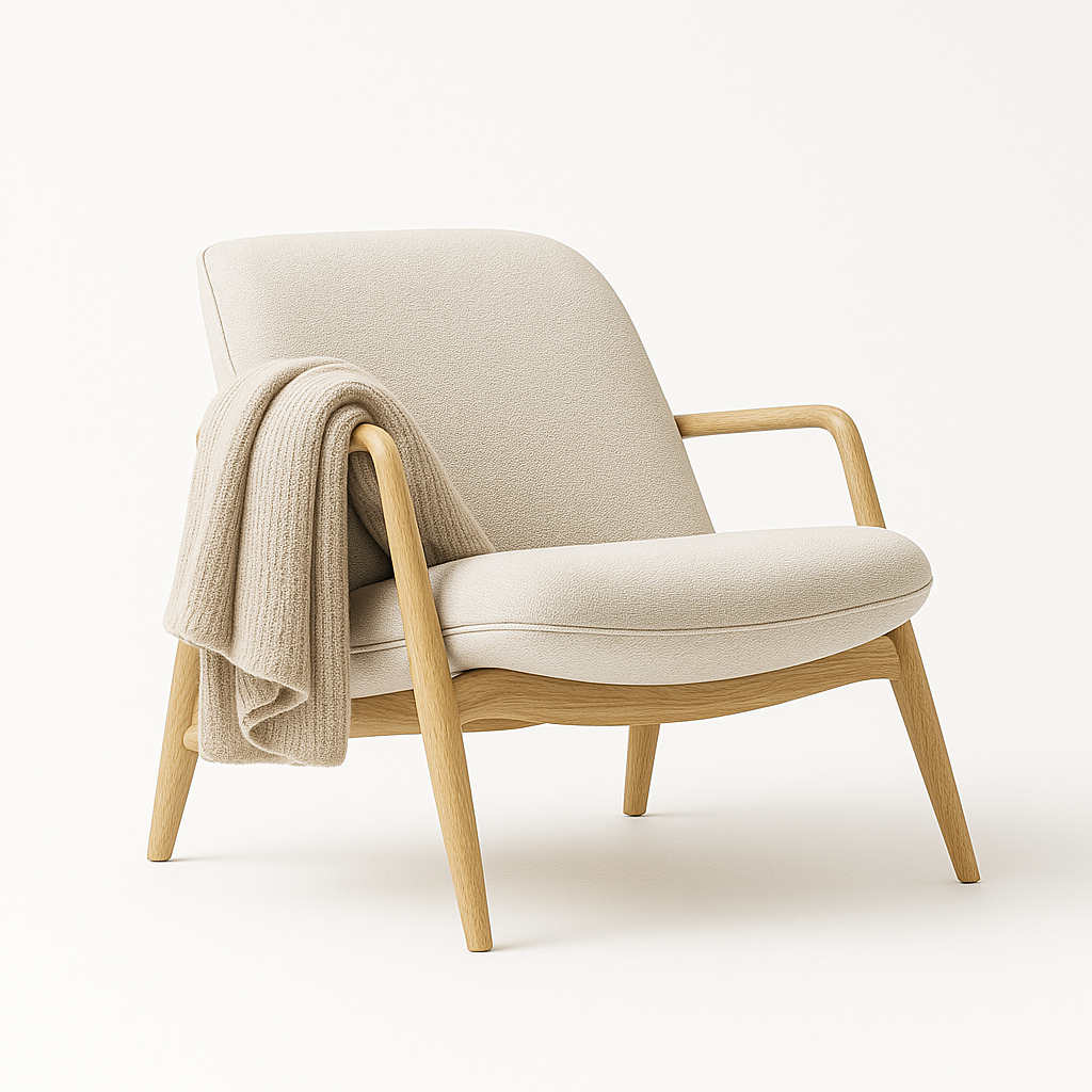 The Bowie Oak Armchair
