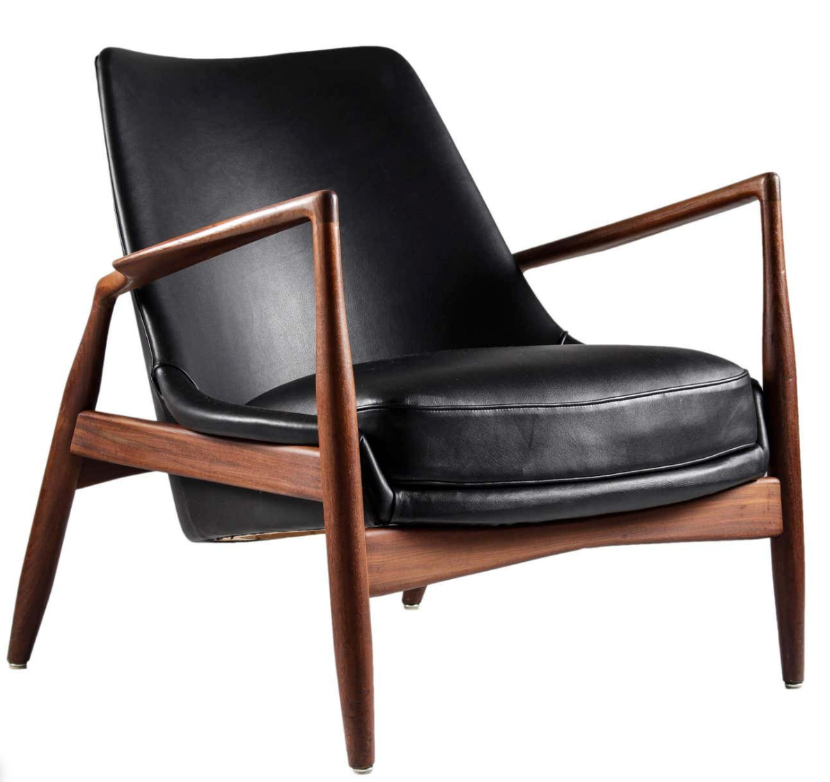 Kofod Larsen Vintage Wood Armchair