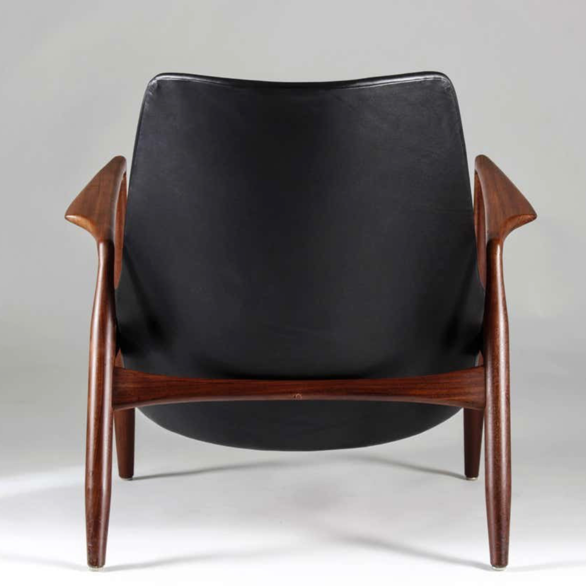 Kofod Larsen Vintage Wood Armchair