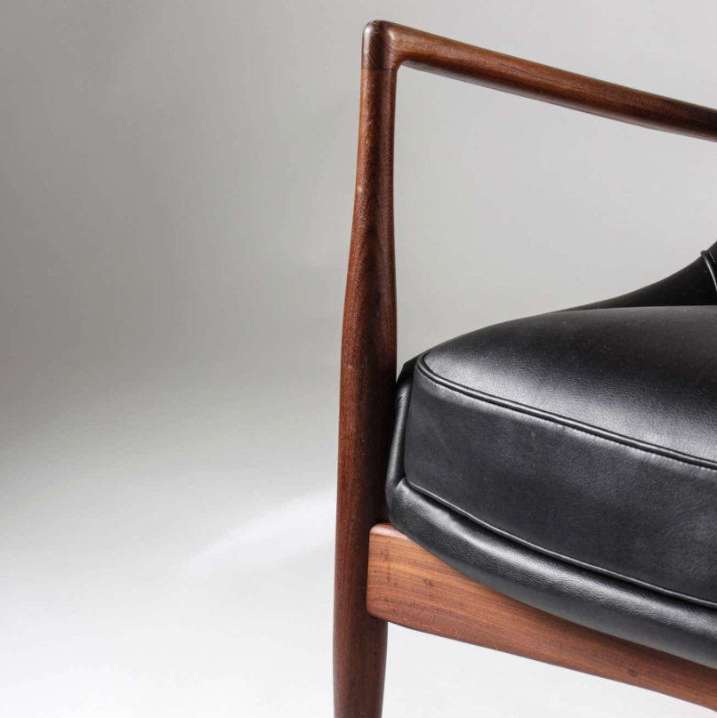 Kofod Larsen Vintage Wood Armchair