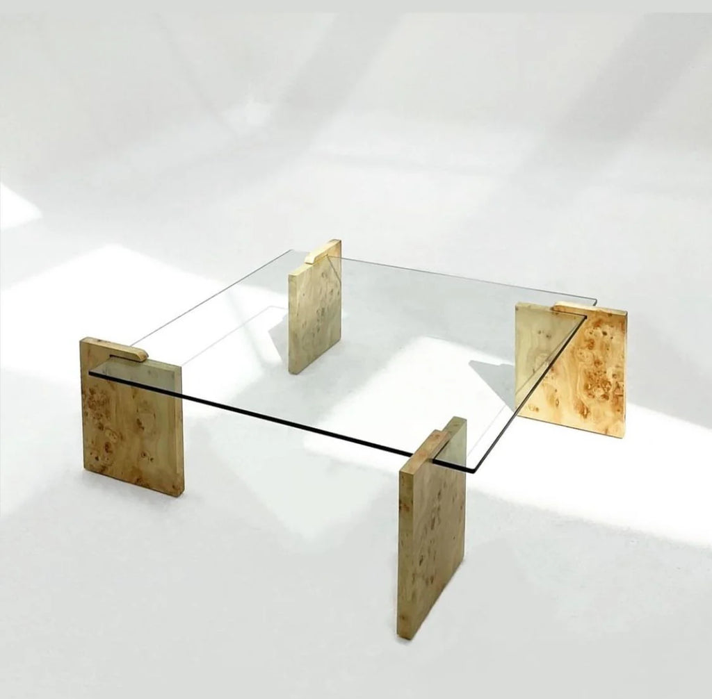 Burl Coffee Table