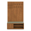 Fluted Entryway Hall Cabinet